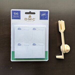 DMC cardboard bobbins and winder